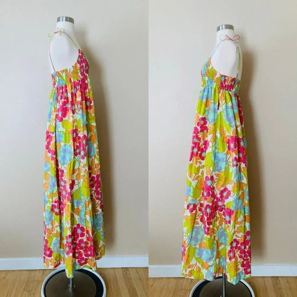 Free People SWF En-Flowered Midi Dress Size Large NWOT $349 - Picture 3 of 13